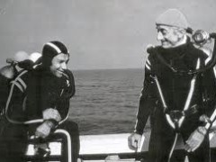 Albert Falco i Jacques Cousteau